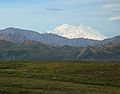 June 15, 2004 - Denali National Park, Alaska.<br />A rare clear shot of Mt. Denali.