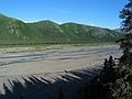 June 15, 2004 - Denali National Park, Alaska.<br />A braided river, common in Alaska.