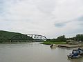 June 16, 2004 - Nenana, Alaska.<br />The railroad bridge over the Tanana River.