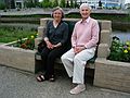 June 16, 2004 - Fairbanks, Alaska.<br />Joyce and Phyllis Gardner.