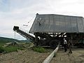 May 18, 2004 - Outside of Fairbanks, Alaska.<br />May family placer gold mining operation run by five people.<br />Bill Holman and Joyce.
