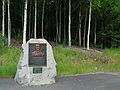 June 18, 2004 - Fairbanks, Alaska.<br />Felix Pedro monument.<br />He was the first person to discover gold in the Fairbanks area.