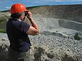 June 18, 2004 - Fort Knox Gold Mine near Fairbanks, Alaska.<br />Joyce.