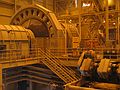 June 18, 2004 - Fort Knox Gold Mine near Fairbanks, Alaska.<br />This enormous crusher is filled with five inch steel balls to crush the granite ore<br />so the gold can be extracted.