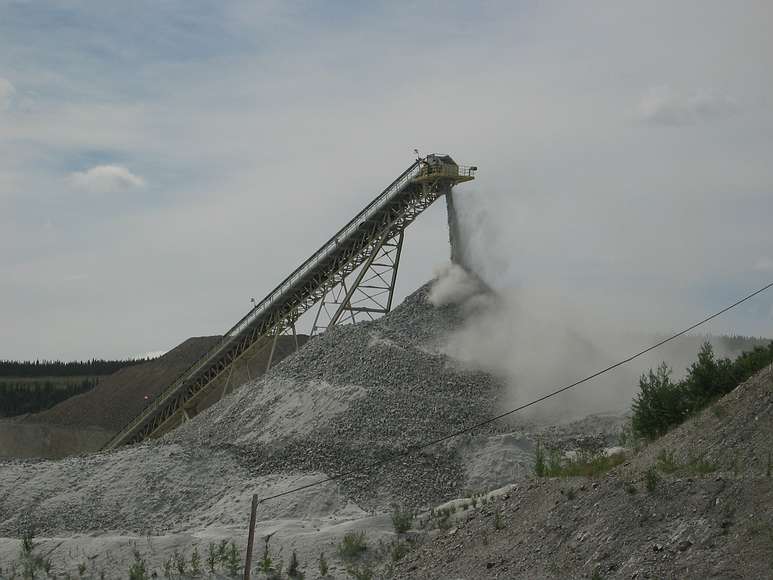 June 18, 2004 - Fort Knox Gold Mine near Fairbanks, Alaska.