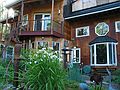 June 18, 2004 - Fairbanks suburbs, Alaska.<br />Our dinner hosts' house (work in progress).