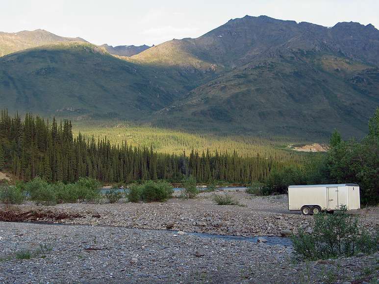 June 20, 2004 - Wiseman, Alaska.