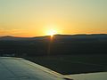 June 20, 2004 - Fairbanks, Alaska.<br />Midnight landing.
