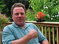 August 1, 2004 - Marblehead, Massachusetts.<br />Abrams family gathering at Cheryl's house.<br />Ilana's husband Russell.