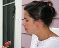 August 1, 2004 - Marblehead, Massachusetts.<br />Abrams family gathering at Cheryl's house.<br />Cheryl's daughter Jessica.