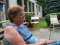 August 1, 2004 - Manchester by the Sea, Massachusetts.<br />Uldis' 60th birthday celebration.<br />Uldis' sister Helga.