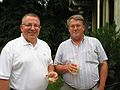 August 1, 2004 - Manchester by the Sea, Massachusetts.<br />Uldis' 60th birthday celebration.<br />Vilnis and Uldis.