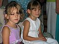 August 1, 2004 - Manchester by the Sea, Massachusetts.<br />Uldis' 60th birthday celebration.<br />Larisa and Melisa.
