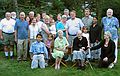 August 1, 2004 - Manchester by the Sea, Massachusetts.<br />Uldis' 60th birthday celebration. Vilnis, Egils, Ronnie, Priscilla, John, Baiba, Laila, Eriks, Marc, Ivetta with Diana,<br />Larisa, Krista, Helga, Mirdza, Edite, Jim, Uldis Tereze, Melisa, Juris, Nancy, Lilita, and Bud.