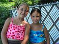 August 2, 2004 - Lawrence, Massachusetts.<br />Family get-together to see Melody, who was visiting from California.<br />Sisters Marissa and Arianna.