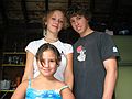 August 2, 2004 - Lawrence, Massachusetts.<br />Family get-together to see Melody, who was visiting from California.<br />Arianna, Michael's girlfriend Jenna, and Michael.