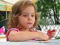 Sept. 5, 2004 - At Memere Marie's in Lawrence, Massachusetts.<br />Miranda.