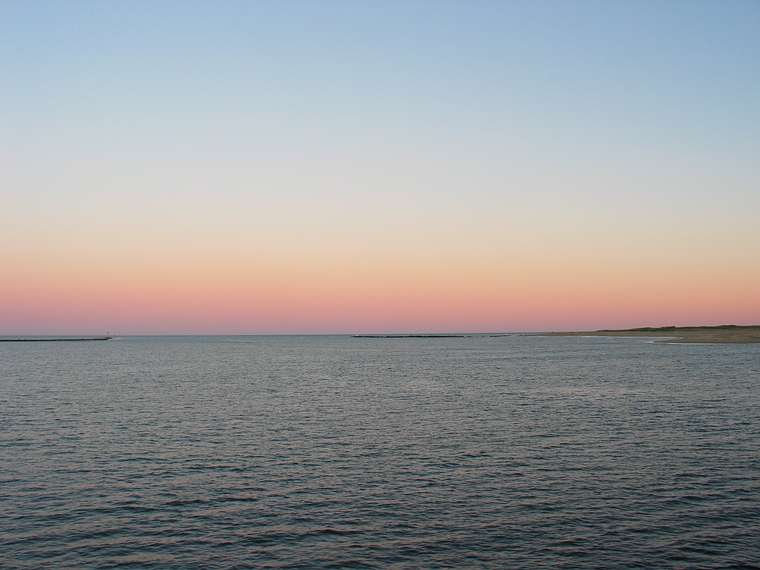 Oct. 5, 2004 - On the Merrimac River, Newburyport, Massachusetts.<br />The mouth of the river at high tide.
