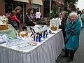 Oct. 11, 2004 - Newburyport, Massachusetts.<br />Holly's first craft show of her Aria Fragrances.<br />Miranda, Holly's friend, Holly, Joyce, Carl, and Marie.