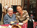 Nov. 25, 2004 - Tewksbury, Massachusetts.<br />Thanksgiving dinner at Paul and Norma's.<br />Marie and Kim.