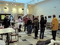 Dec. 15, 2004 - Middlesex Community College, Lowell, Massachusetts.<br />Art exhibit organized by Joyce.<br />Exhibit space is the art classroom where Joyce teaches sculpture.