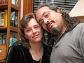 Dec. 25, 2004 - Merrimac, Massachusetts.<br />Holly and Carl.