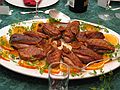 Dec. 25, 2004 - Merrimac, Massachusetts.<br />Pan-roasted duck breasts, by Joyce.