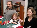 Dec. 25, 2004 - Merrimac, Massachusetts.<br />Carl, Miranda, and Holly.