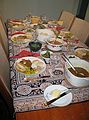 Jan. 12, 2005 - El Cerrito, California.<br />Dinner at Sati's parents house.