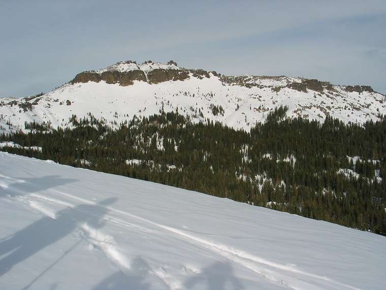 Jan 17, 2005 - Near Truckee, California.<br />Castle Peak (9103').