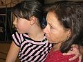 Feb. 13, 2005 - South Hampton, New Hampshire.<br />Arianna's and Marissa's school art show.<br />Arianna and Kim watching a stage performance.