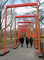 Feb. 12, 2005 - Central Park, New York City.<br />Christo and Jeanne-Claude's "The Gates" installation.