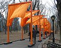 Feb. 12, 2005 - Central Park, New York City.<br />Christo and Jeanne-Claude's "The Gates" installation.