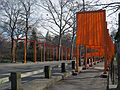 Feb. 12, 2005 - Central Park, New York City.<br />Christo and Jeanne-Claude's "The Gates" installation.