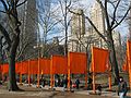 Feb. 12, 2005 - Central Park, New York City.<br />Christo and Jeanne-Claude's "The Gates" installation.