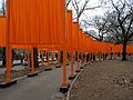 Feb. 12, 2005 - Central Park, New York City.<br />Christo and Jeanne-Claude's "The Gates" installation.