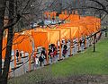 Feb. 12, 2005 - Central Park, New York City.<br />Christo and Jeanne-Claude's "The Gates" installation.