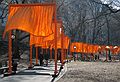 Feb. 12, 2005 - Central Park, New York City.<br />Christo and Jeanne-Claude's "The Gates" installation.