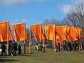 Feb. 12, 2005 - Central Park, New York City.<br />Christo and Jeanne-Claude's "The Gates" installation.