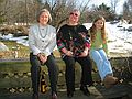 March 27, 2005 - Tewksbury, Massachusetts.<br />Easter Dinner at Paul and Norma's.<br />Joyce and her sister Norma and their niece Marissa.