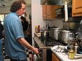 March 27, 2005 - Tewksbury, Massachusetts.<br />Easter Dinner at Paul and Norma's.<br />Paul the chef.