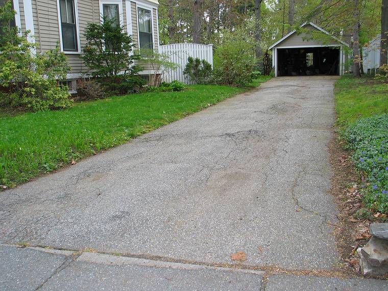 May 10, 2005 - Merrimac, Massachusetts.<br />Redoing of our driveway.