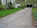 May 10, 2005 - Merrimac, Massachusetts.<br />Redoing of our driveway.
