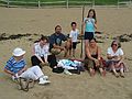 June 13, 2005 - Acadia National Park, Mount Desert Island, Maine.<br />The whole crew at Sandy Beach.<br />Marie, Inga, Eric, Gujn, Dagbjrt, Melody, and Joyce.