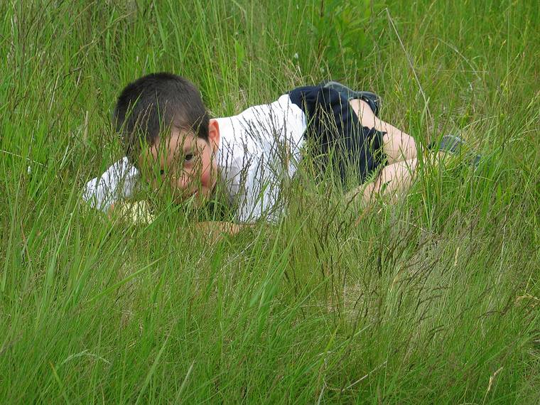 June 13, 2005 - Acadia National Park, Mount Desert Island, Maine.<br />Gujn at Otter Cliff.
