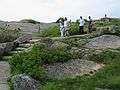 June 13, 2005 - Acadia National Park, Mount Desert Island, Maine.<br />Marie, Joyce, Inga, and Melody atop Cadillac Mountain (1530 feet).