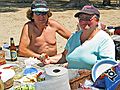 June 19, 2005 - White Lake State Park,Tamworth, New Hampshire.<br />Paul and Norma.