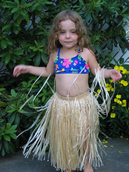 July 4, 2005 - Lawrence, Massachusetts.<br />Celebrating the 4th at Memere Marie's pool.<br />Miranda, Carl and Holly's daughter.