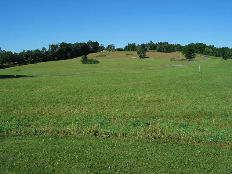 July 23, 2005 - Stone Quary Hill Sculpture Park, Cazenovia, New York.<br />The Hill from the artists' (and Dorothy Riester's (owner)) quarters.