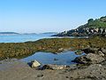 August 8, 2005 - Hermit Island, Small Point, Maine.<br />View west from Lagoon Beach.